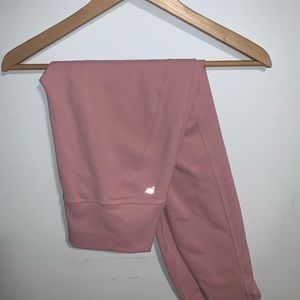 Pink athletic leggings